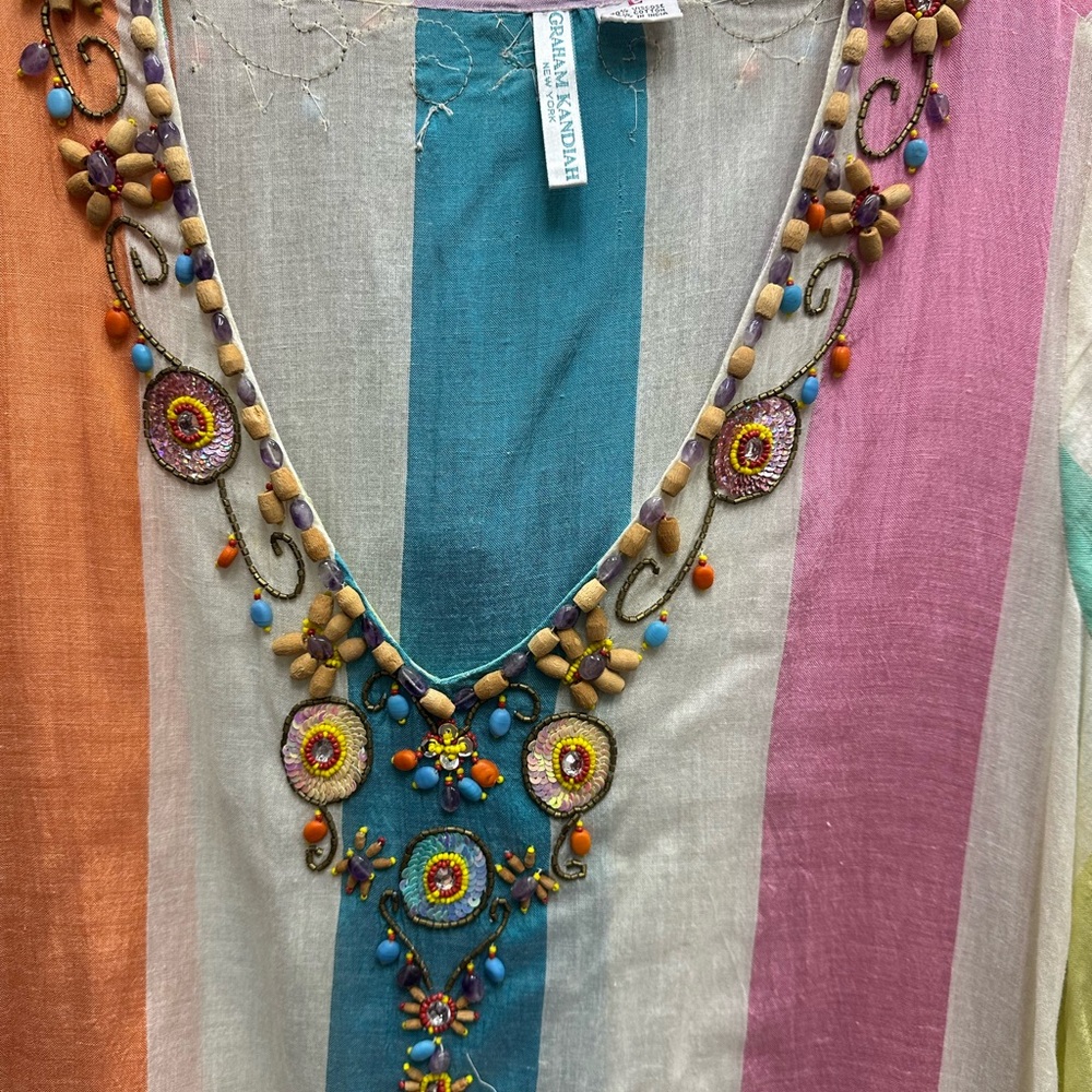 Embroidered Cover Up